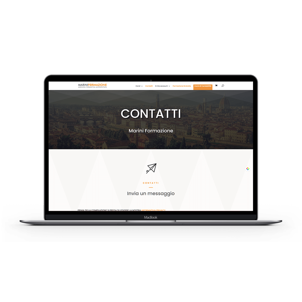 realizzazione sito web agenzia di formazione